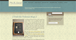 Desktop Screenshot of amystlaurentfoundation.org